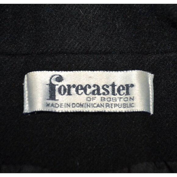 Vintage Forecaster Ladies 9/10 Black Pure Wool Blazer Jacket Career Academia - Picture 8 of 10